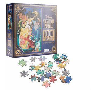 2025 Disney Parks Fantasia Sorcerer Mickey 1000 Pc Signature Puzzle NEW